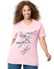 JMS Dragonfly Ascending Short Sleeve Graphic Tee GTJ181 Y07186