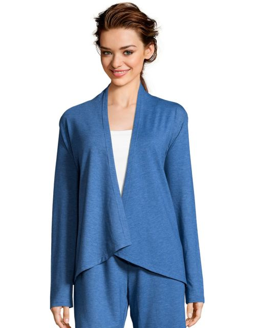 Hanes Women's French Terry Lounge Wrap HAC80157