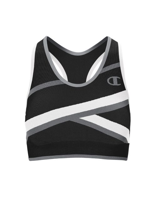 Champion The Infinity Asymmetrical Racerback Sports Bra B1683