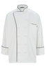 Executive Chef Coat with Black Trim 3308