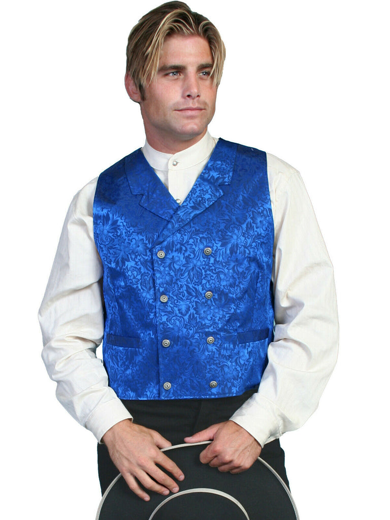 Scully Wahmaker Men's Silk Jacquard Vest 535344
