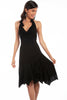 cully Cantina Collection Ruffled Embroidered Halter Cotton Dress PSL-054