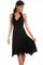 cully Cantina Collection Ruffled Embroidered Halter Cotton Dress PSL-054