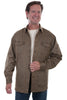 Scully Men's Cotton Blend Moleskin Long Sleeve Shirt TR-069