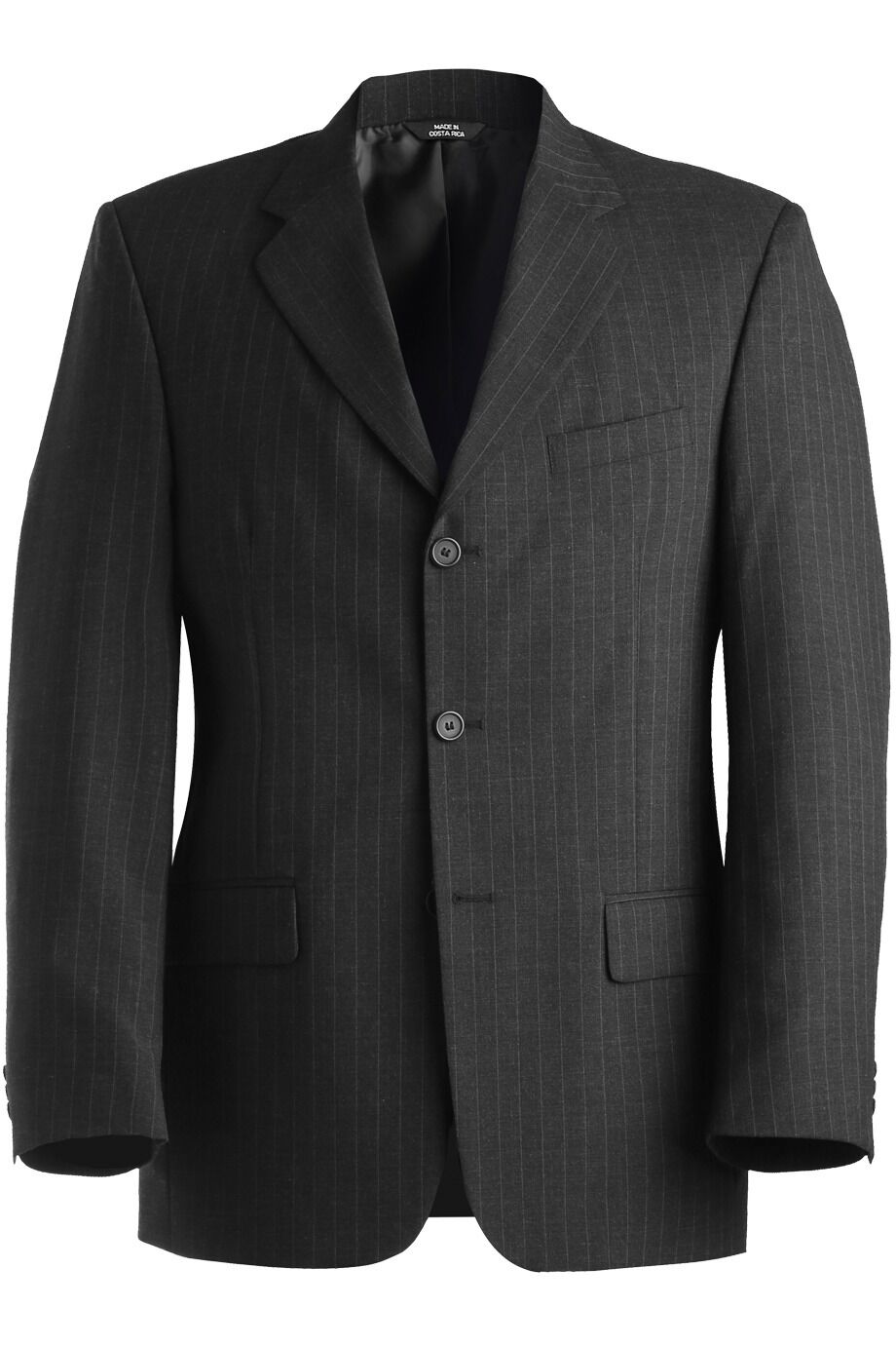 Men's Pinstripe Wool Blend Suit Coat 3660