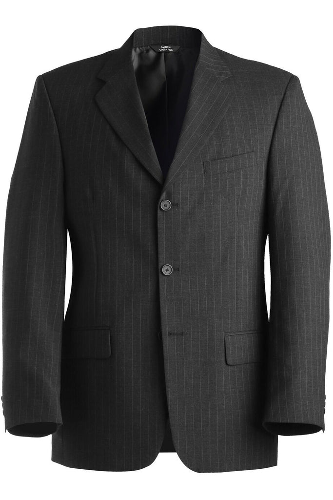 Men's Pinstripe Wool Blend Suit Coat 3660