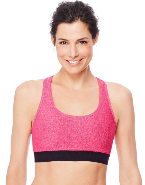 Hanes Sport™ Women's Racerback Compression Sports Bra O9178