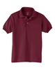 Hanes Kids' Cotton-Blend EcoSmart® Jersey Polo 054Y
