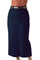 Women's Chino Flat Front 35" Length Skirt 9779