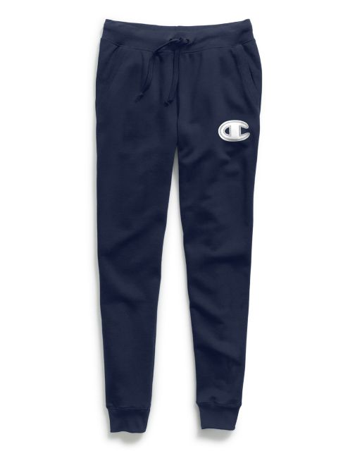 Champion Women's Powerblend® Fleece Joggers, Chainstitch C Logo GF937 Y07971