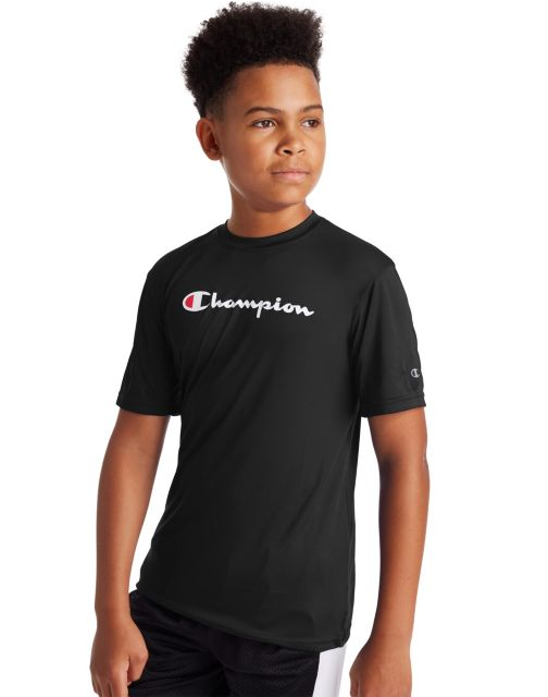 Youth Double Dry Logo Tee