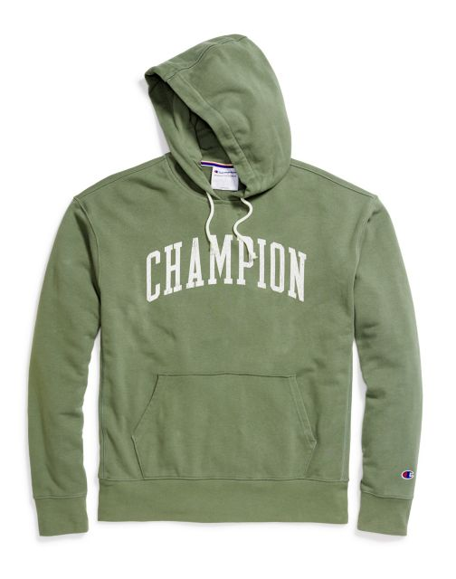 Champion Men's Heritage French Terry Pullover Hoodie, Arch Logo S4505 549913