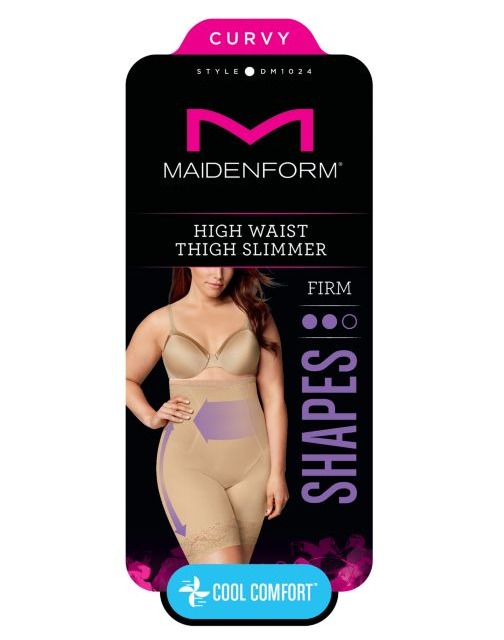 Maidenform Firm Foundations Curvy Hi Waist Thigh Slimmer DM1024