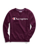Champion Women's Powerblend® Fleece Boyfriend Crew, Script Logoc GF567 Y07418