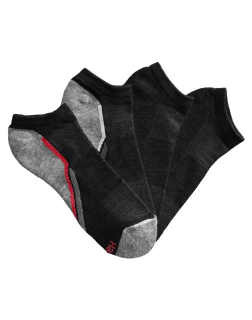 Hanes Men's X-Temp® Arch Support Ventilation No-Show Socks 4-Pack 534/4