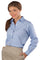 Pinpoint Oxford Long Sleeve Blouse 5975
