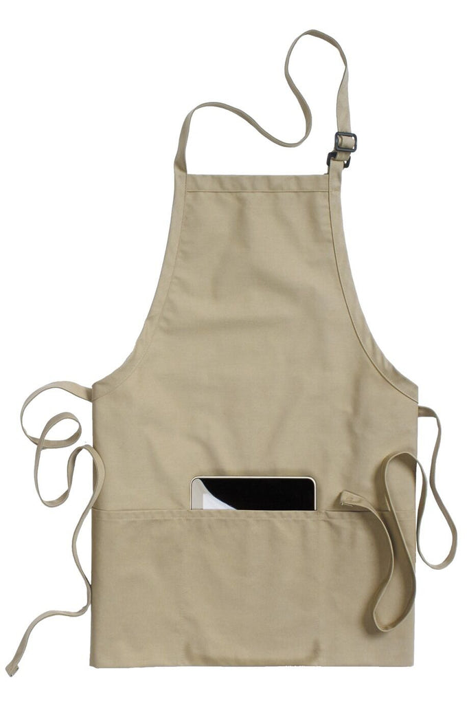 Three Pocket Bib Apron 9002