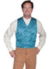 Scully Wahmaker Men's Big & Tall Silk Jacquard Vest 535344X