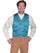 Scully Wahmaker Men's Big & Tall Silk Jacquard Vest 535344X