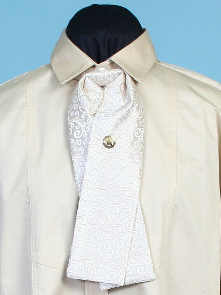 Scully Rangewear Men's Polyester Scroll Gentlemen's Tie RW116T