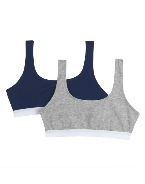 Cotton Stretch Comfort Flex Fit® Wirefree Bra 2-Pack