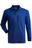 Long Sleeve Pique Polo with Pocket Unisex 1525