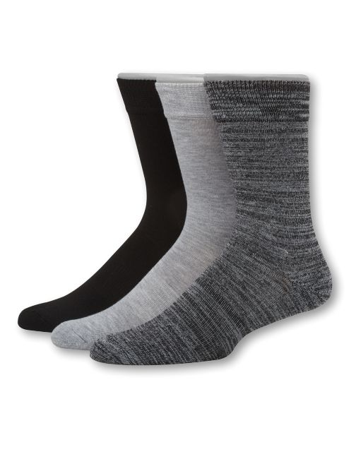 Hanes Men's 1901 Heritage Cushion Crew Socks 3-Pack HT3L3