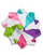 Hanes Girls' No-Show EZ Sort® Socks Assorted 10-Pack G44/10