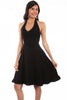 Cantina by Scully Scully Cantina Halter Dress with Ruffle Trim PSL-053