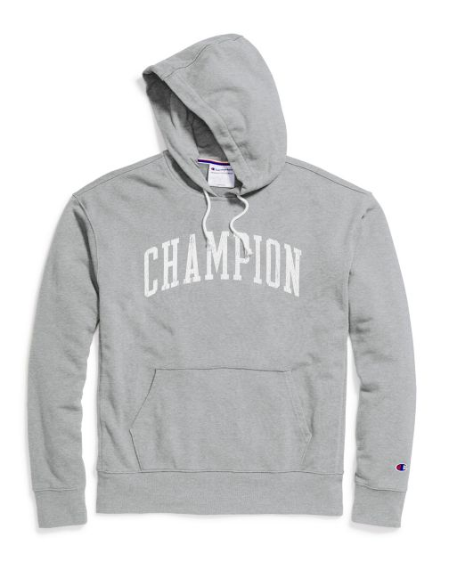 Champion Men's Heritage French Terry Pullover Hoodie, Arch Logo S4505 549913