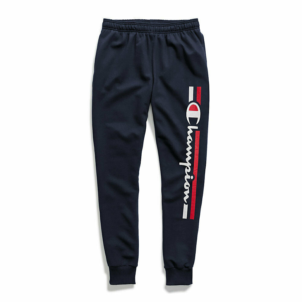Champion Men's Powerblend® Fleece Joggers, Vertical Logo GF22H Y07973