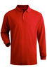Men's Long Sleeve Pique Polo 1515