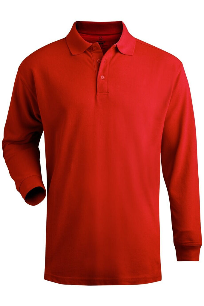 Men's Long Sleeve Pique Polo 1515