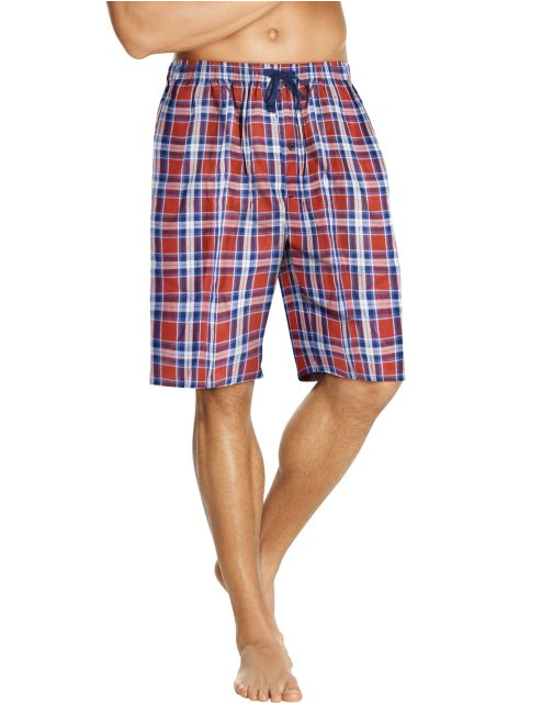 Hanes Men's Woven Plaid Shorts 2-Pack 25170