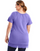 Just My Size Chiffon-Trim Hi-Lo Women's Tunic OJ249