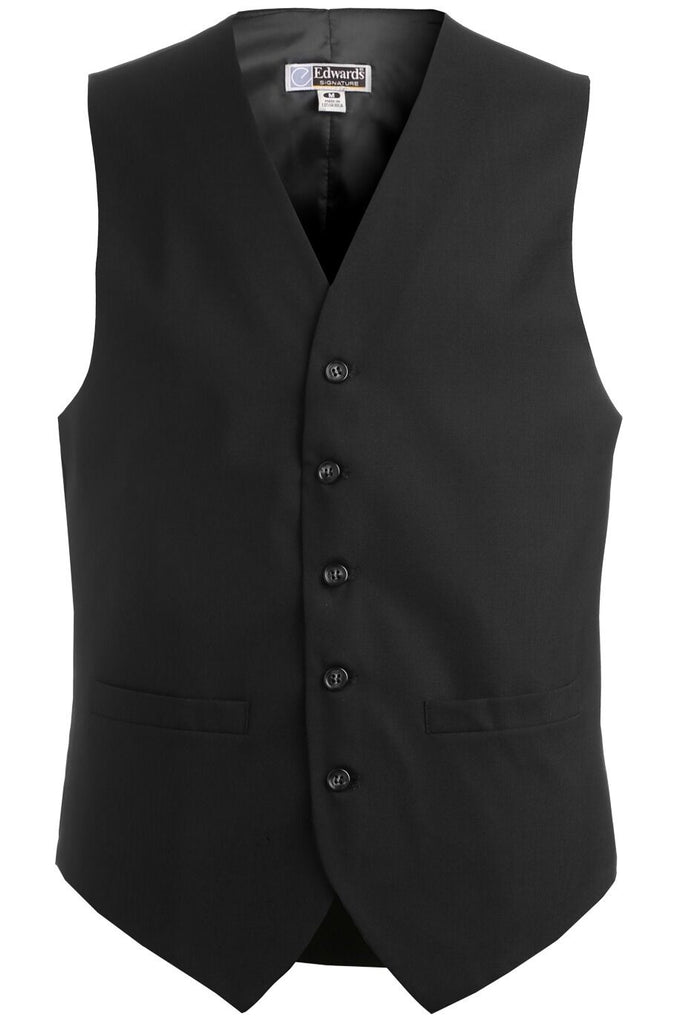 Men's High Button Wool Vest 4680