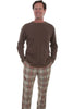 Scully Men's 100% Cotton Plaid Lounge Pants TR-077