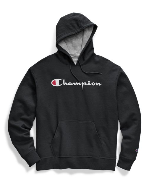 Champion Men's Powerblend® Pullover Hoodie, Script Logo GF89H Y06794