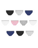 Women's Breathable Cotton Stretch Bikini 10-Pack