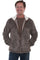 Scully Men's Polyester Plush Zip-Front Jacket TR-075