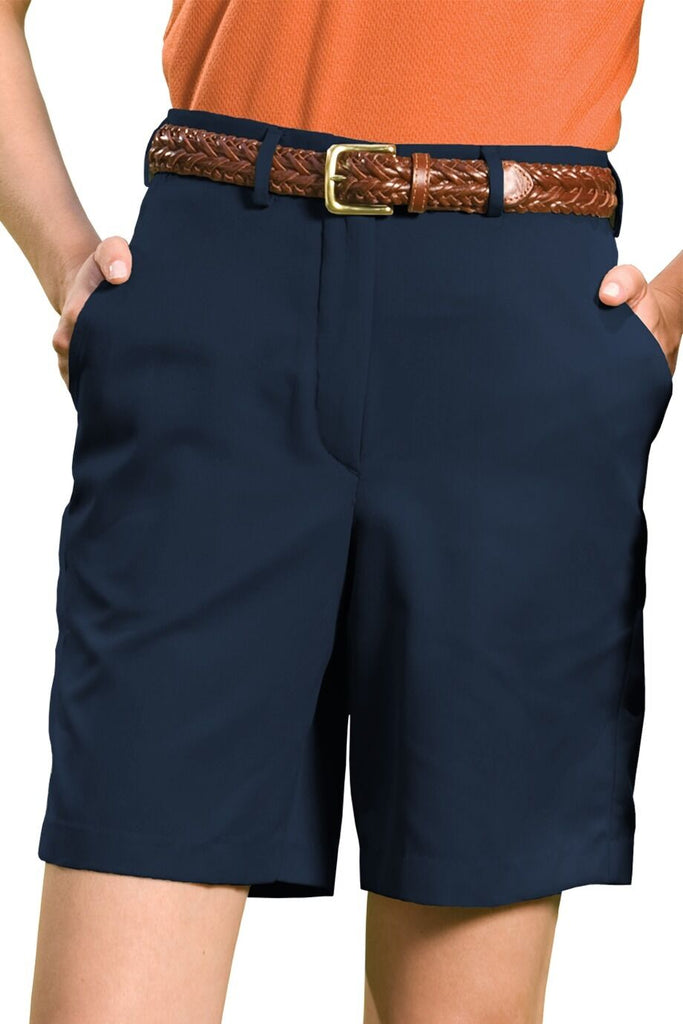 Women's Microfiber Flat Front Short 8422
