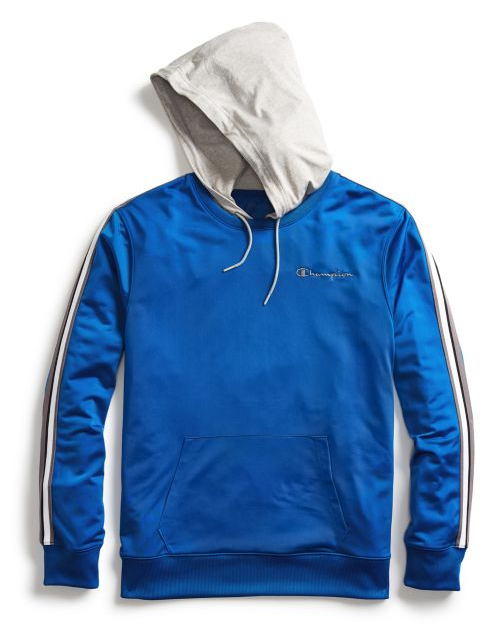Champion Men's Track Hoodie, Embroidered Logo S4523 550206