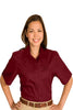 Cotton + Twill Short Sleeve Blouse 5740