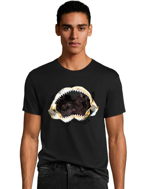Hanes Men's Shark Teeth Graphic Tee GT49 Y06036