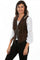 Scully Women's Boar Suede Laced Vest L755