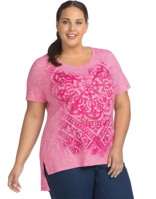 Just My Size Active Graphic Tunic OJ912