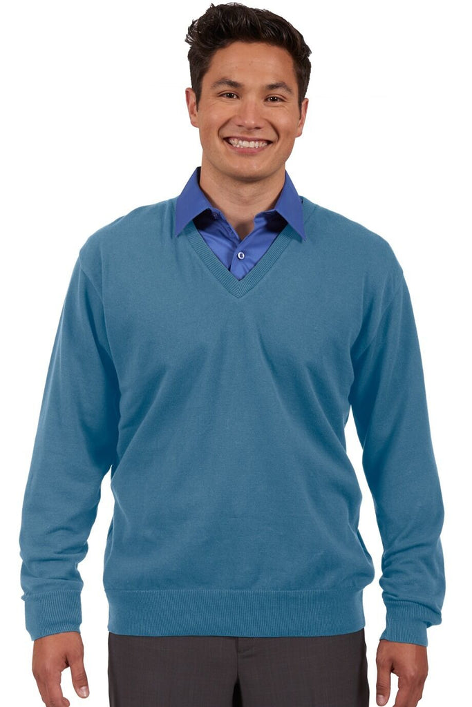 Men's Fine Gauge V-Neck Sweater 4090