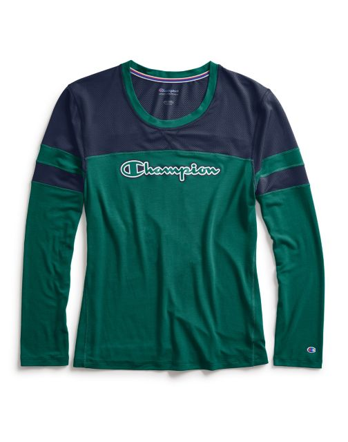 Champion Women's Long-Sleeve Tee W4386G 550250