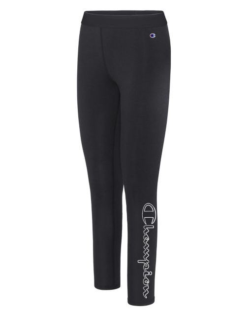 Champion Women's Authentic Leggings, Vertical Logo M5073G 549940