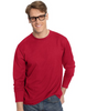 Hanes TAGLESS® Nano-T® Men's Long-Sleeve Tee 498L